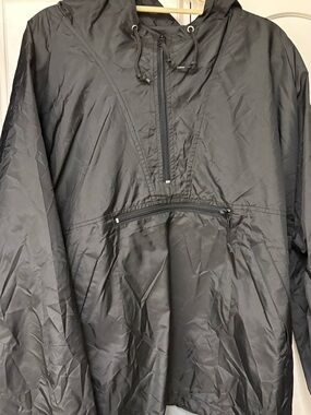 GAP Black Hooded Puffer Pullover Jacket - Women's